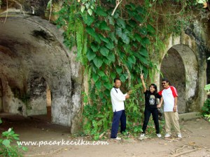 Benteng Karang Bolong di pulau Nusakambangan