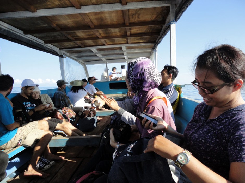 menuju Gili Trawangan