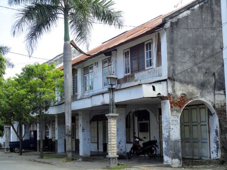 salah satu sudut di kota tua ampenan