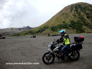 numpak motor di Bromo