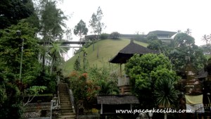 Istana Tampak Siring dilihat dari Pura Tirta Empul