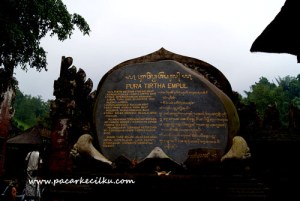 Pura Tirta Empul Tampak Siring
