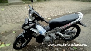 motor yg saya sewa di Bali