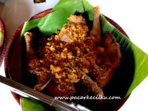 ayam goreng kalasan ala Rumah Makan Nyahni