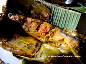 pepes patin ala Rumah Makan Nyahni Kalasan