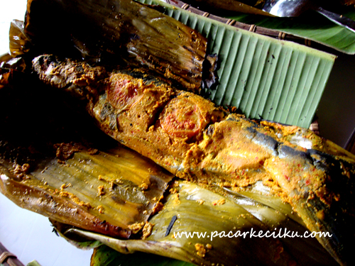 pepes patin ala Rumah Makan Nyahni Kalasan