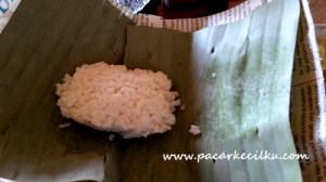 Nasi angkringan siap disantap ;-)