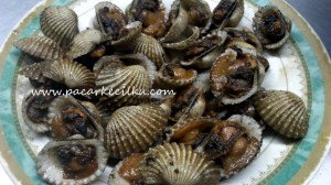 kerang goreng ala Warung Santai