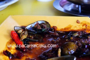 kerang hijau masak daun kemangi kerang hijau masak daun kemangi