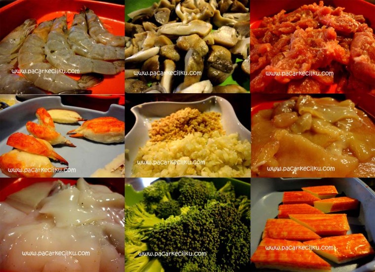 menu suki ala Pattaya Resto 