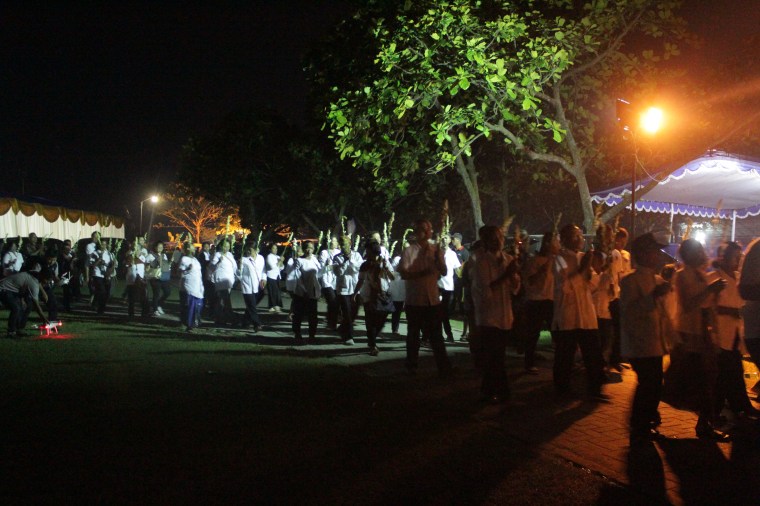 Pradaksina di Candi Sewu