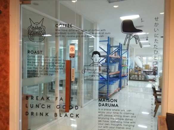 Menghirup Wangi Kopi Maison Daruma Roastery 